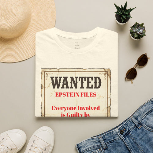 Epstein Files Wanted Tee