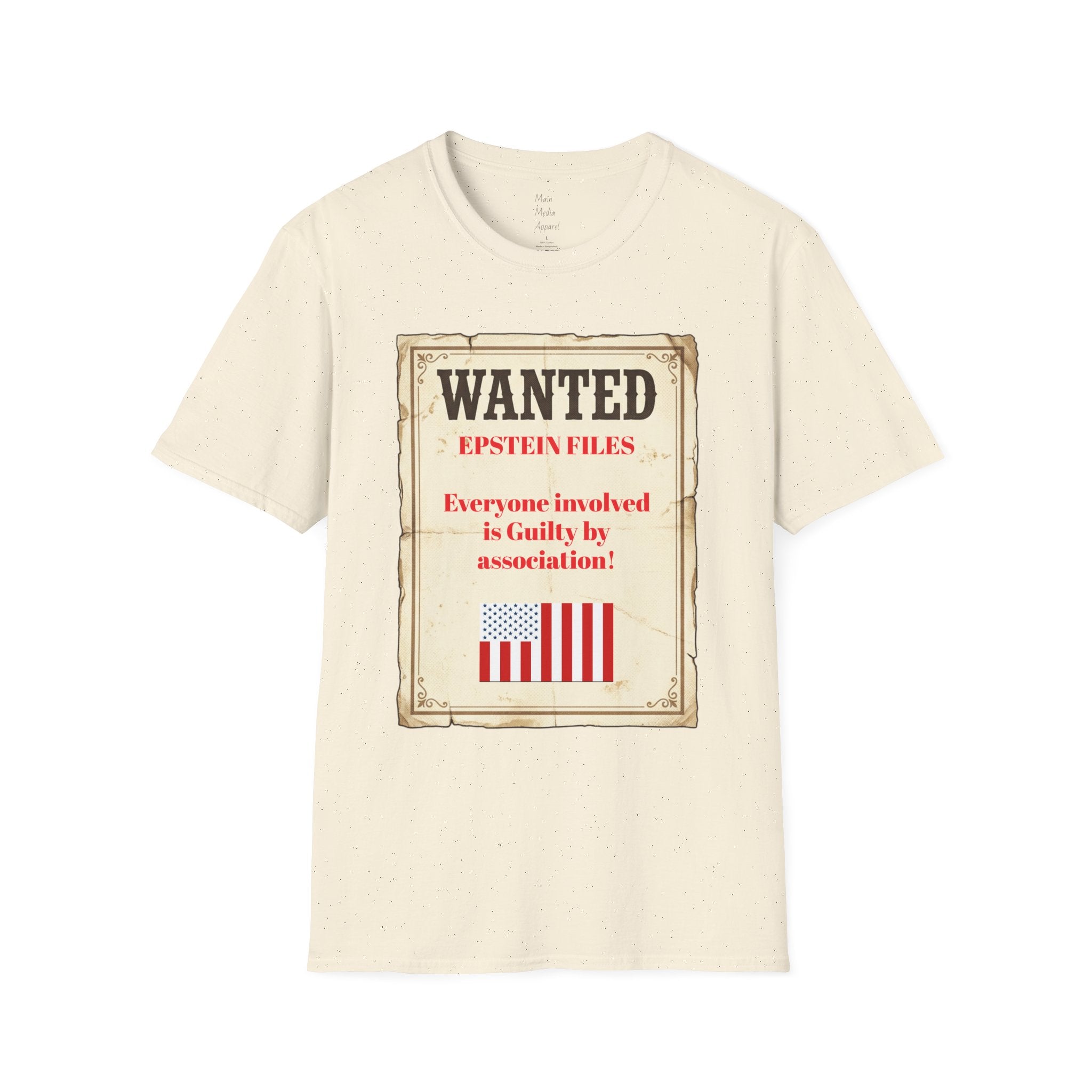 Epstein Files Wanted Tee